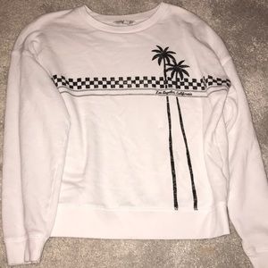 white american eagle crewneck sweatshirt